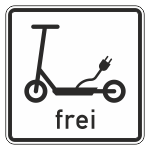 Elektrokleinstfahrzeuge frei - E-Scooter